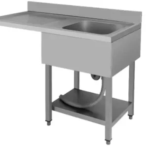 Fregadero industrial 1 Seno con escurridor derecho